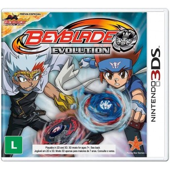 BEYBLADE EVOLUTION SEMI NOVO -3DS