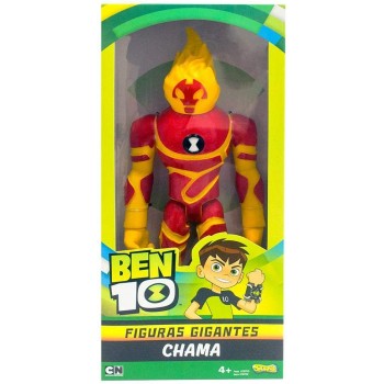BONECO DO BEN 10 CHAMA  28CM 