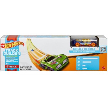 PACOTE DE PISTA BÁSICAS TRACK BUILDER  - HOT WHEELS
