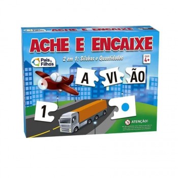 ACHE E ENCAIXE 2 EM 1 - SILABAS E QUANTIDADES 