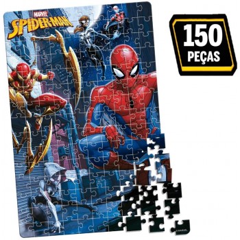 QUEBRA CABEÇA MARVEL SPIDER-MAN 150 PEÇAS