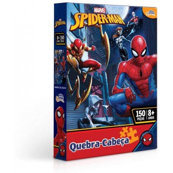 QUEBRA CABEÇA MARVEL SPIDER-MAN 150 PEÇAS