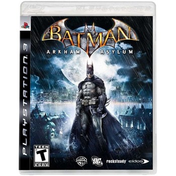 BATMAN ARKHAM ASYLUM SEMI NOVO - PS3