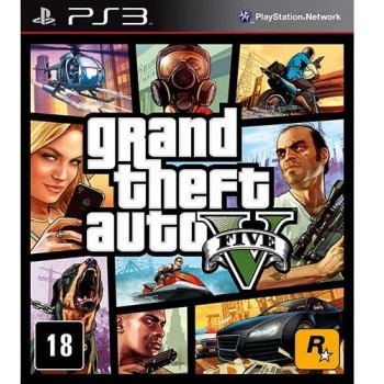 GTA V SEMI NOVO - PS3