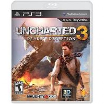 UNCHARTED 3 DRAKE'S DECEPTION SEMI NOVO - PS3