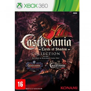 CASTLEVANIA LORDS OF SHADOW COLLECTION SEMI NOVO - XBOX 360
