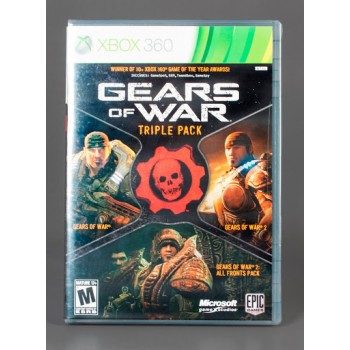 GEARS OF WAR TRIPLE PARCK SEMI NOVO-XBOX 360
