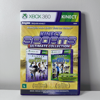 KINECT SPORTS ULTIMATE COLLECTION SEMI NOVO -XBOX 360