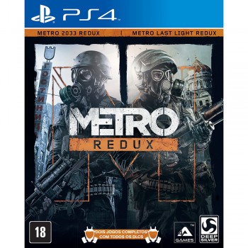 METRO REDUX SEMI NOVO - PS4 