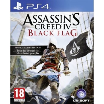 ASSASSINS CREED IV BLACK FLAG SEMI NOVO -PS4
