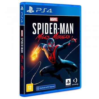 MARVEL SPIDER MAN MILES MORALES SEMI NOVO - PS4